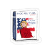 Hillary Memoir Sticker