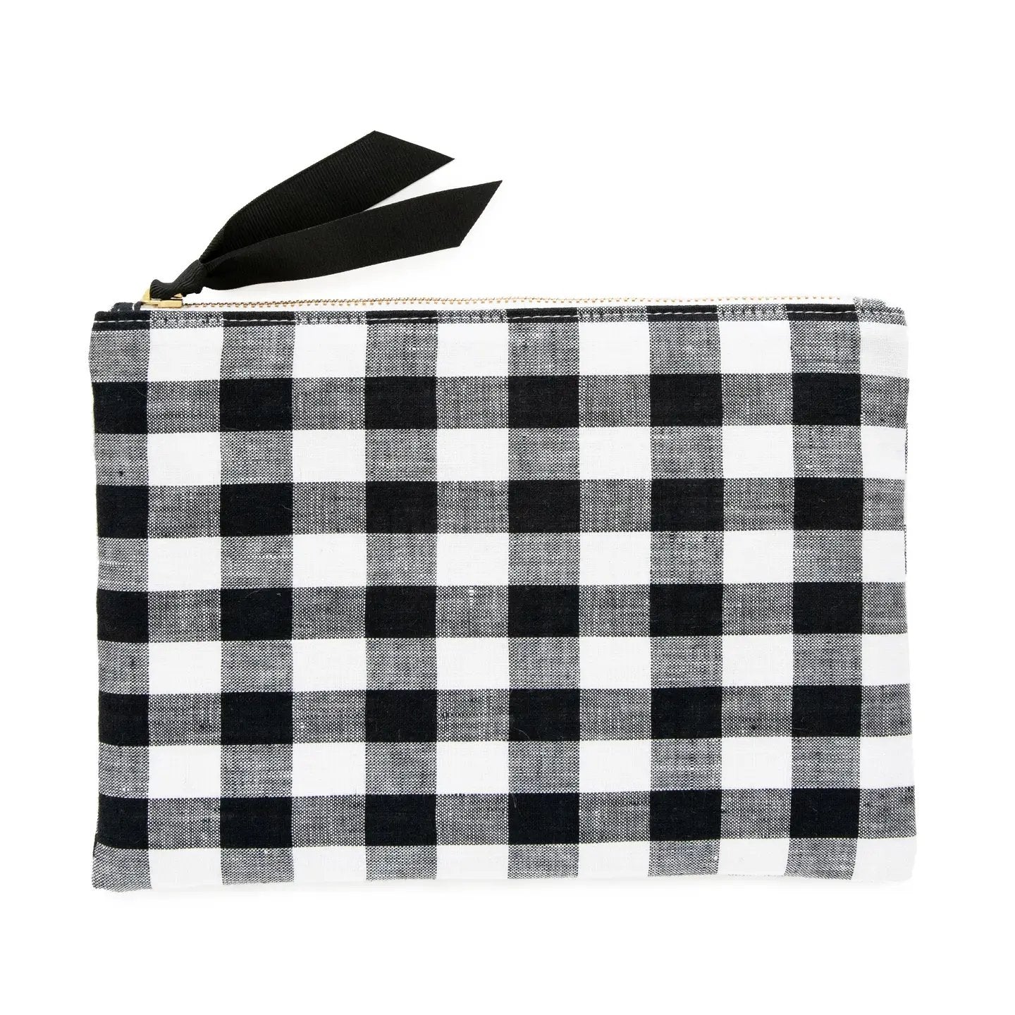 Sugar Paper Gingham Zip Pouch