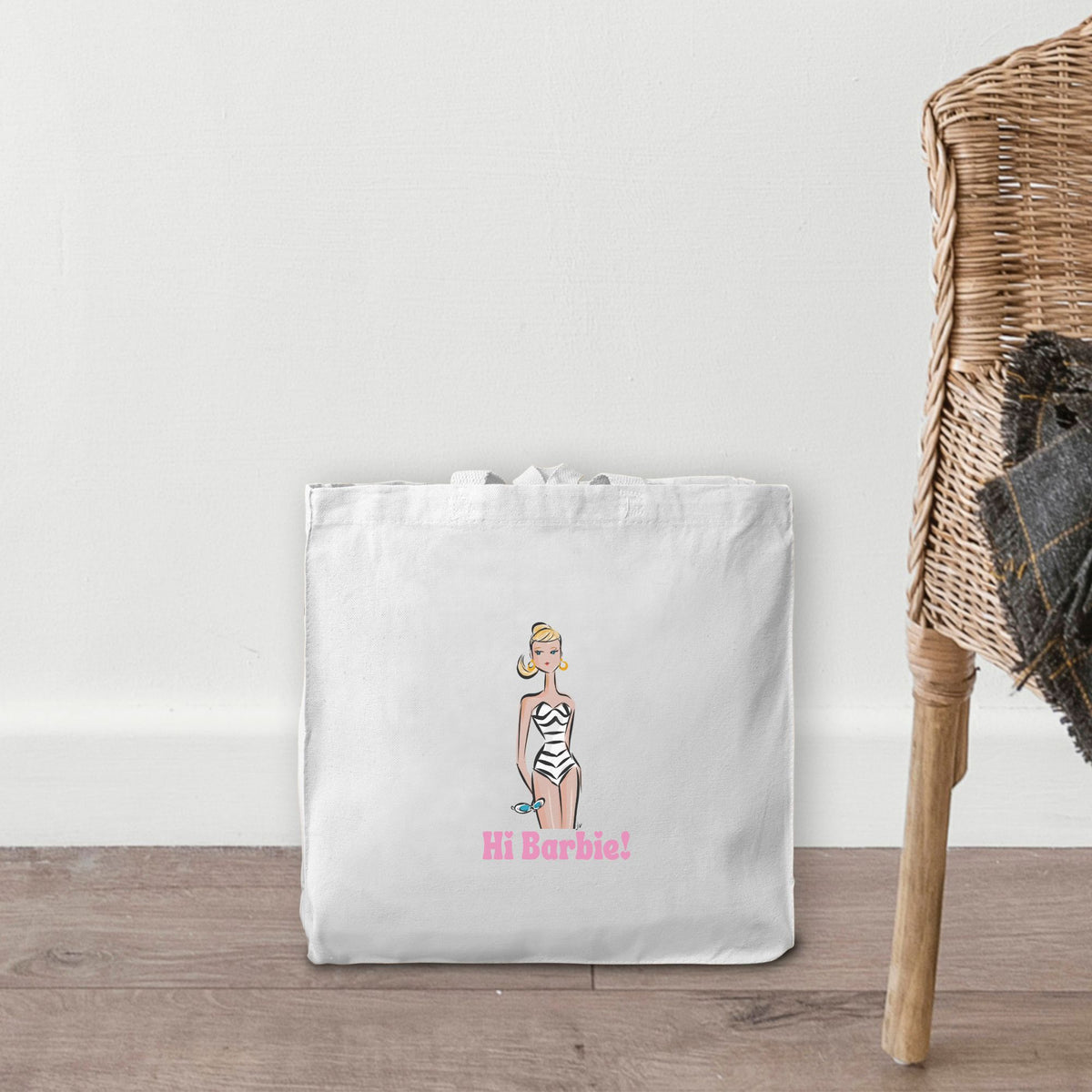 Hi Barbie Tote Bag