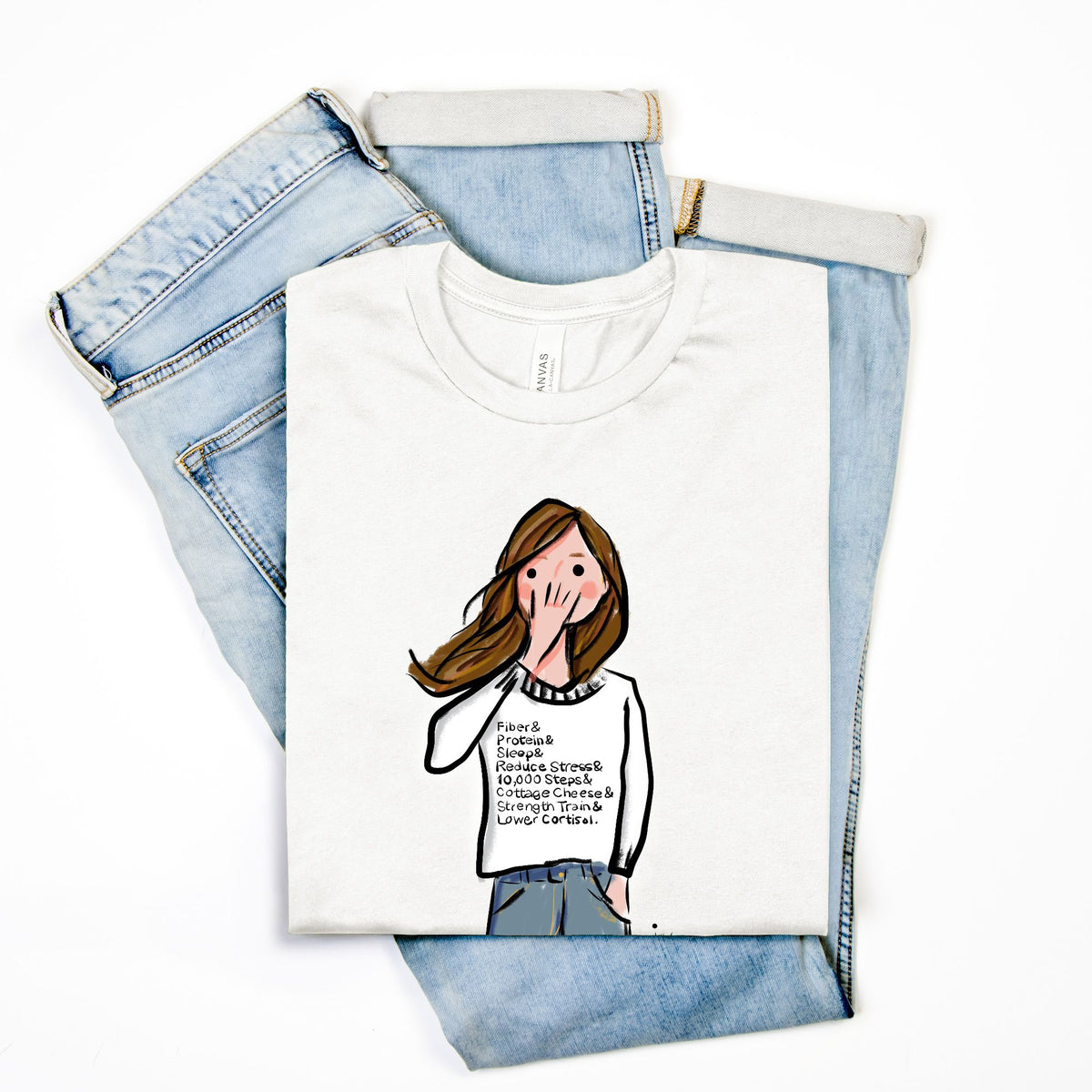 Gen X Menopause Girl Unisex Tee
