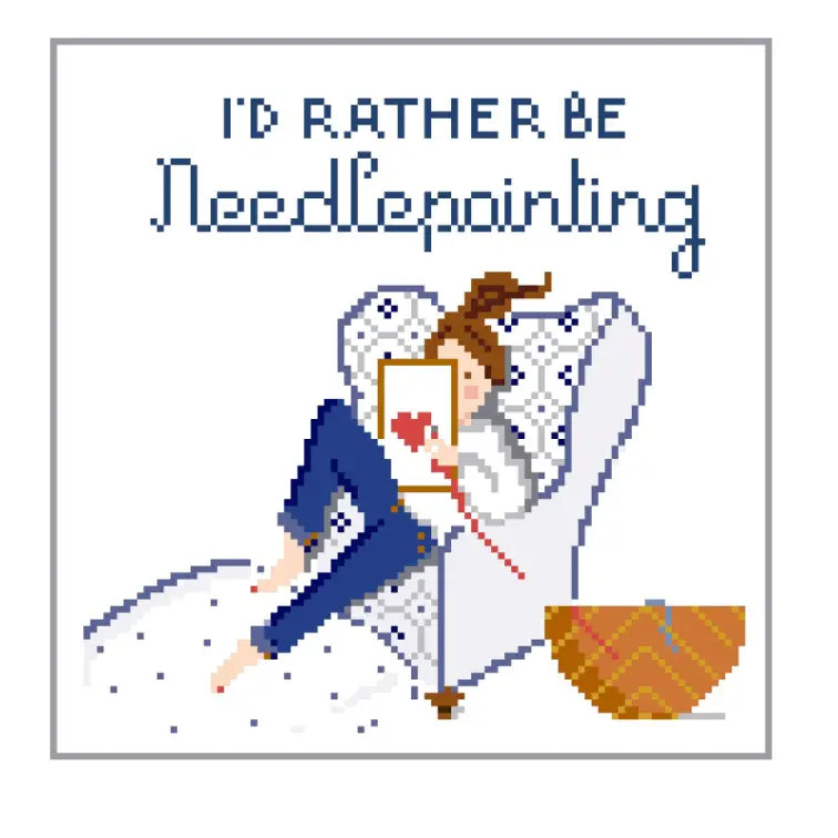 JV179 - Needlepointing Needlepoint Canvas