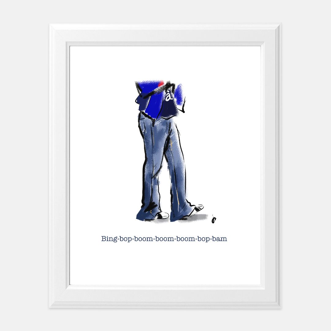 Kendrick Flares Print
