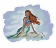 Ariel Little Mermaid Sticker