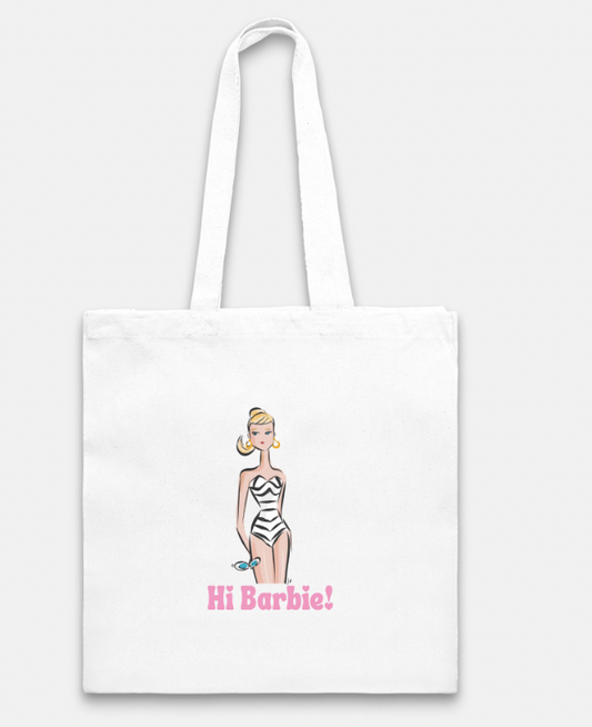 Hi Barbie Tote Bag