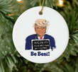 Trump Mug Shot Ornament