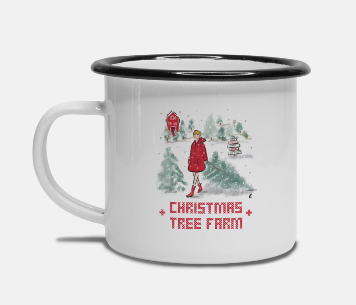 Taylor Swift Christmas Tree Farm Mug – Jennifer Vallez
