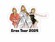 Taylor Swift Eras 2024 Sticker