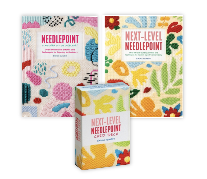 Needlepoint Books by Emma Homent