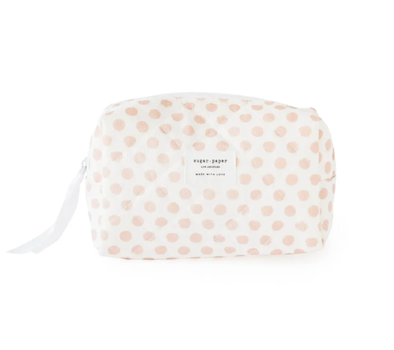 Sugar Paper Polka Dot Pouch