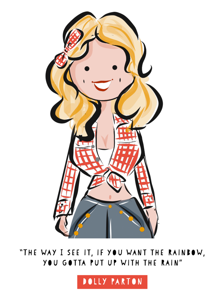 Dolly Parton Art Print