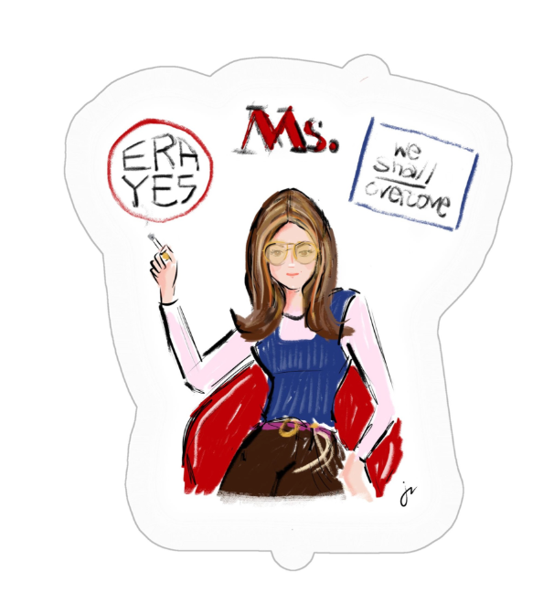 Gloria Steinem Sticker