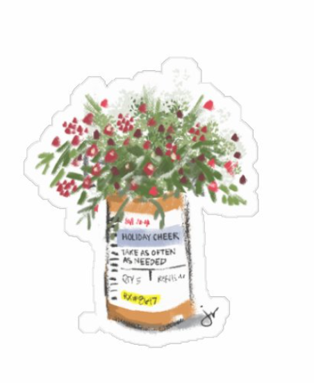 Holiday Cheer Sticker