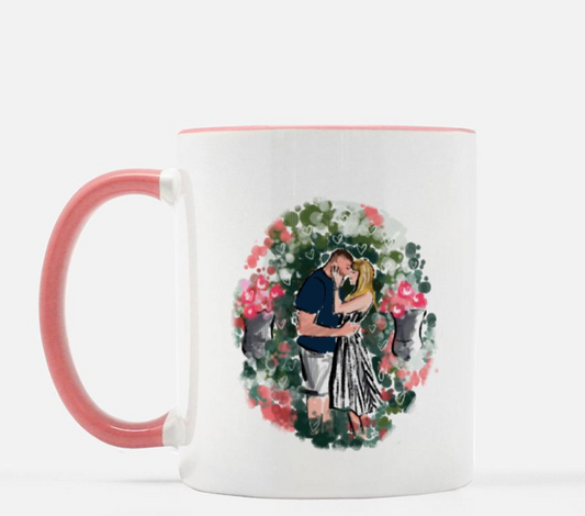 Taylor & Travis Engaged Mug