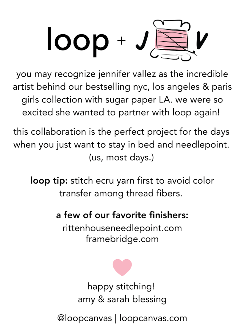 New! Loop Canvas + Jennifer Vallez Canvas Kits
