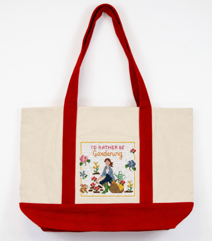 I'd Rather Be Gardening Canvas