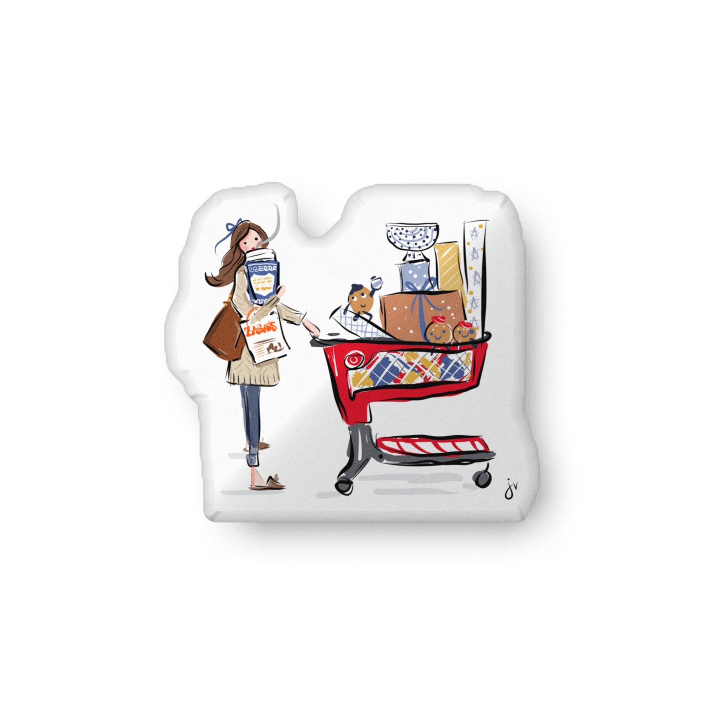 Target Hanukkah Shopper Pillow
