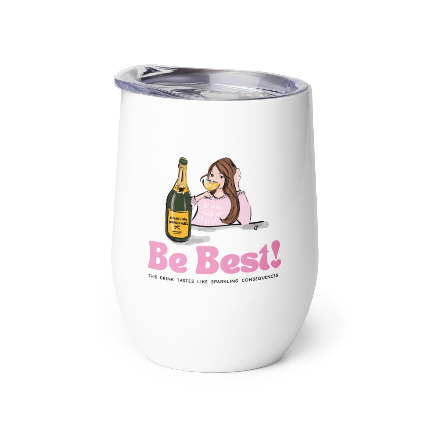 Be Best Wine Tumbler