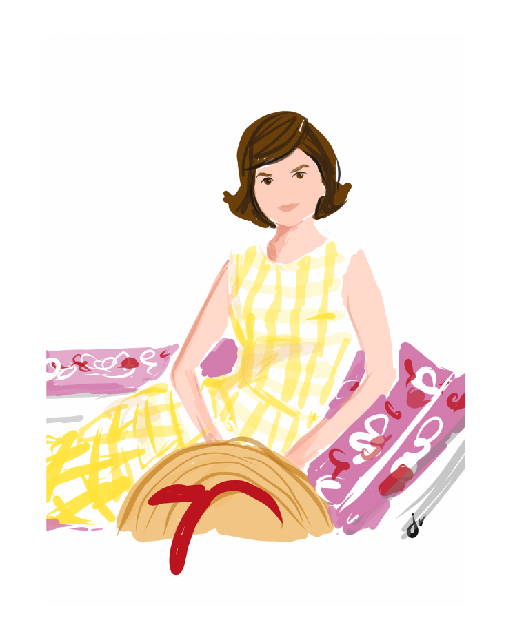 Jackie O. Art Print