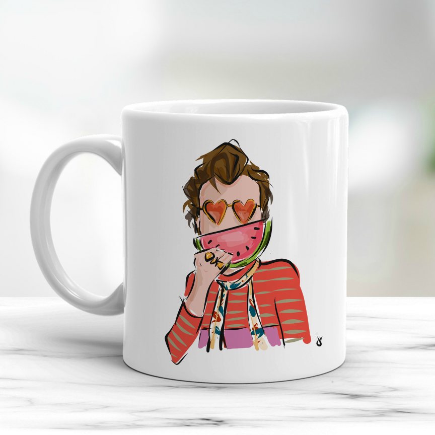 Harry Styles Watermelon Sugar Coffee Mug – Jennifer Vallez
