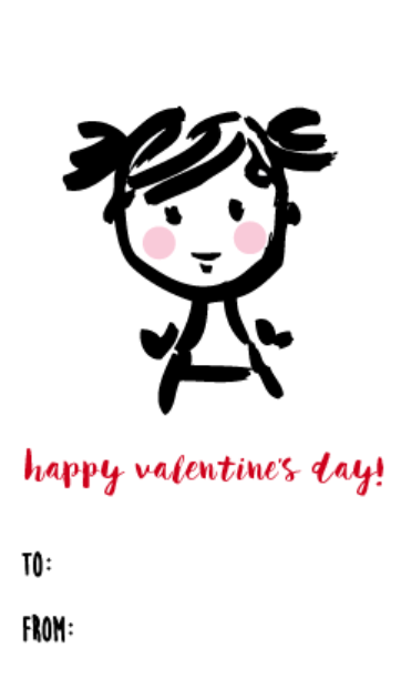 Print-your-own Valentine's Day Cards