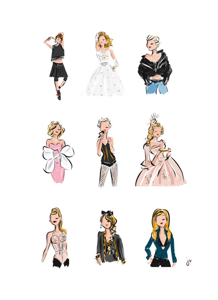 Madonna 8x10" Art Print