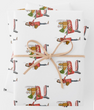 Christmas Shopper Gift Wrap Sheets