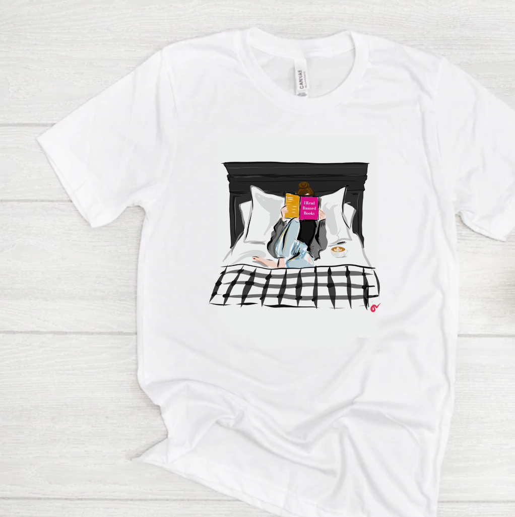 I Read Banned Books Unisex Fit Tee