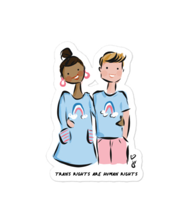 Trans Rights Sticker
