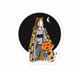 Halloween Girl Sticker