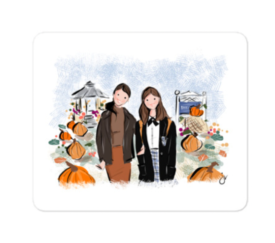 Gilmore Girls Fall Sticker