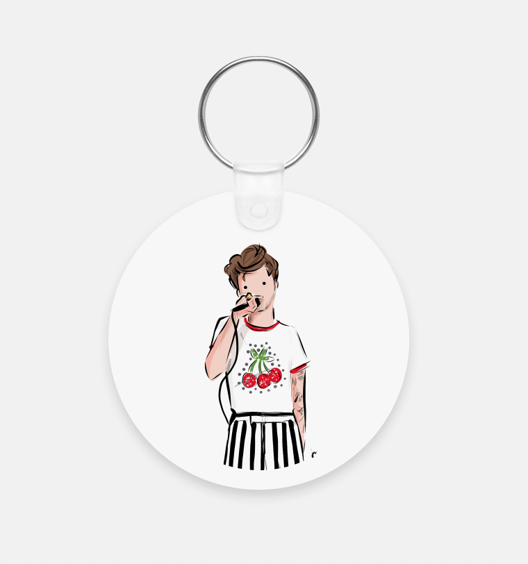 Harry Styles Cherry Keychain – Jennifer Vallez