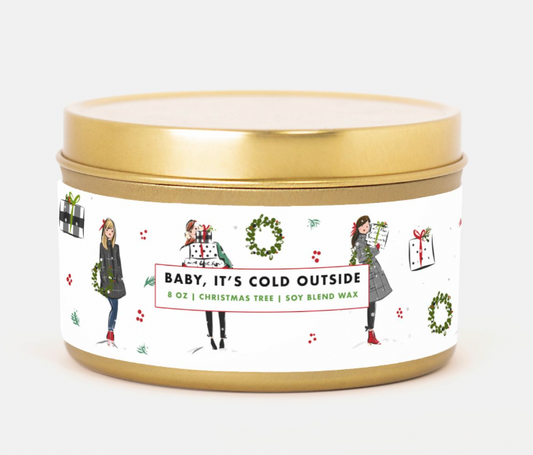 Holiday 22 Tin Can Candles