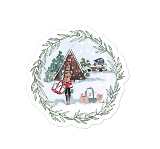 Holiday 22 Snow Day Sticker
