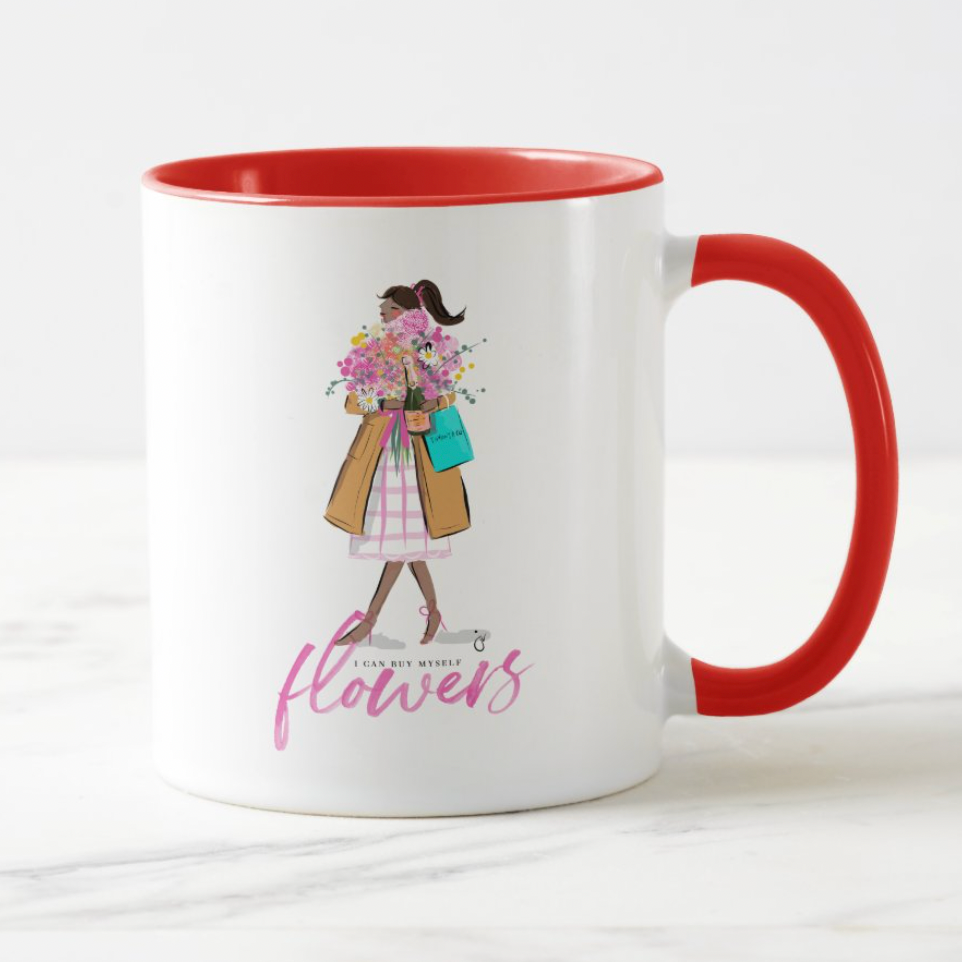 I Can Buy Myself Flowers Mug