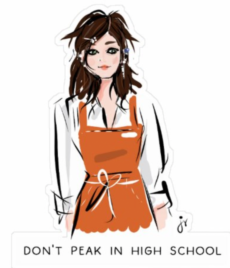 Mean Girls Janis Ian Sticker