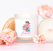 I Can Buy Myself Flowers Pink Wick Frosted Candle