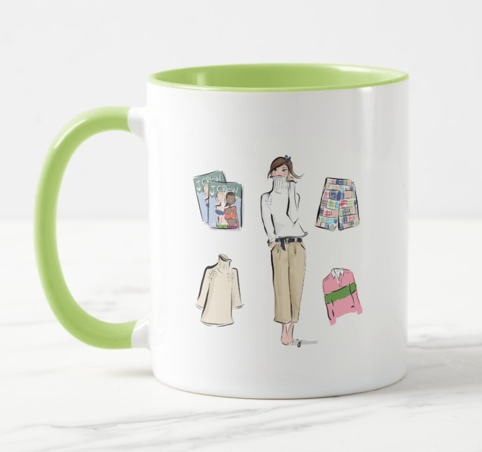 J. Crew Vintage Mug