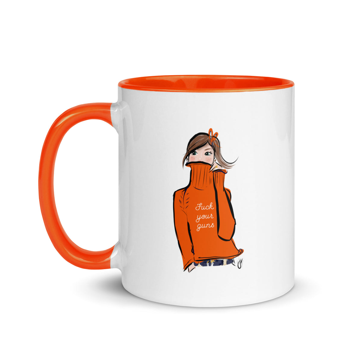 F Your Guns Mug - Light Skin