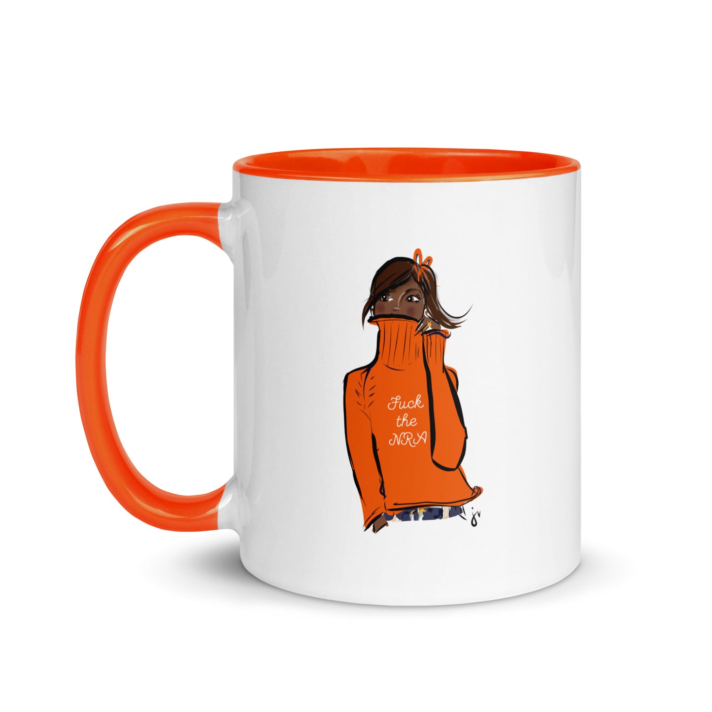 F the NRA Mug (Dark Skin)