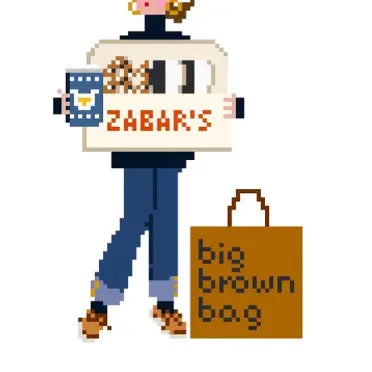 JV186 - Zabars Girl Needlepoint Canvas