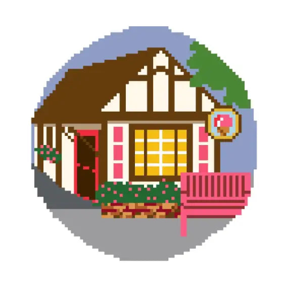 JV164 - Buffy's Chatham Needlepoint Canvas