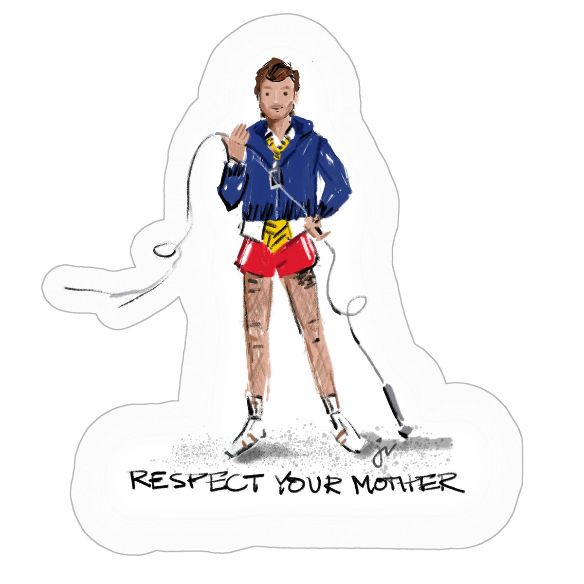 Harry Respect Sticker
