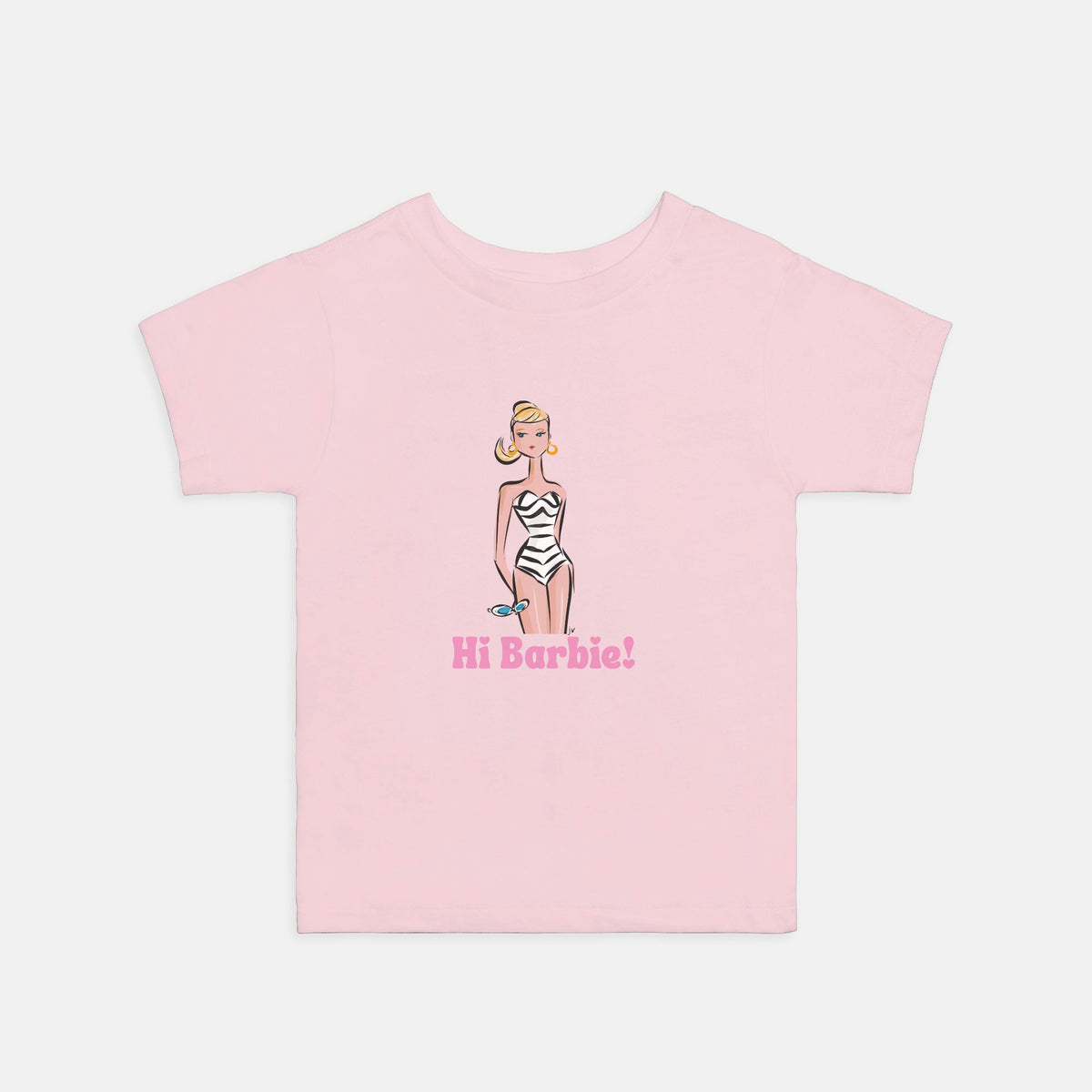 Hi Barbie Toddler Tee