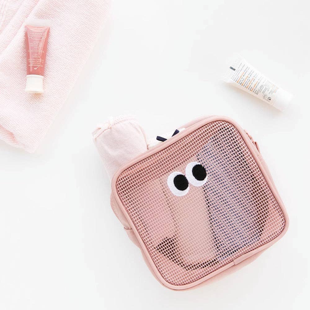 Cute Eyes Portable Mesh Cosmetic Bags MK2BLW6W10BOB665
