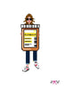 VJV105 - Xanax Girl Needlepoint Canvas