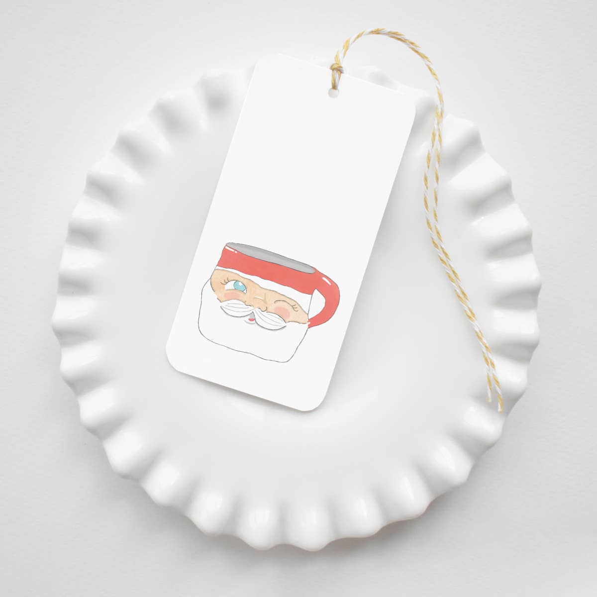 Lim. Edition Santa Mug Gift Tag