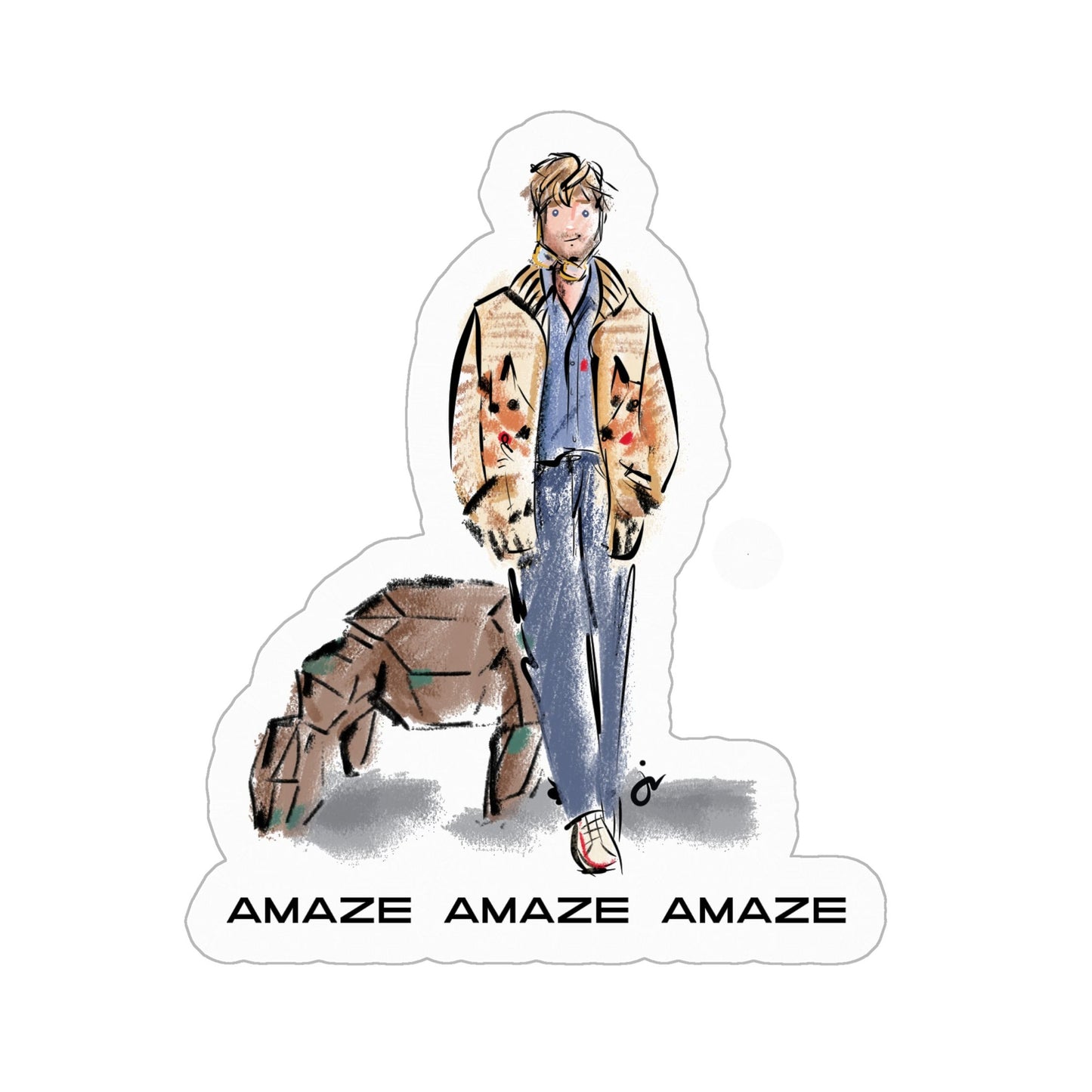 Project Hail Mary Amaze Sticker