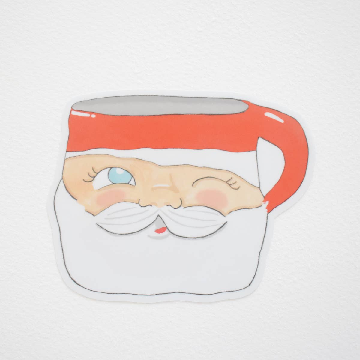 Lim. Edition Santa Mug Sticker