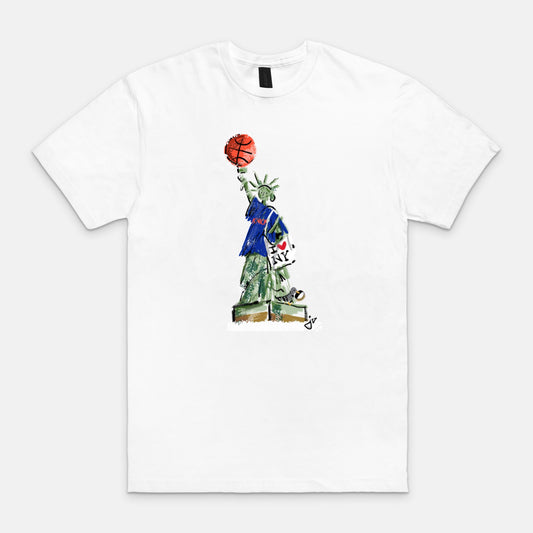 Lady Liberty Knicks NYC Unisex Shirt