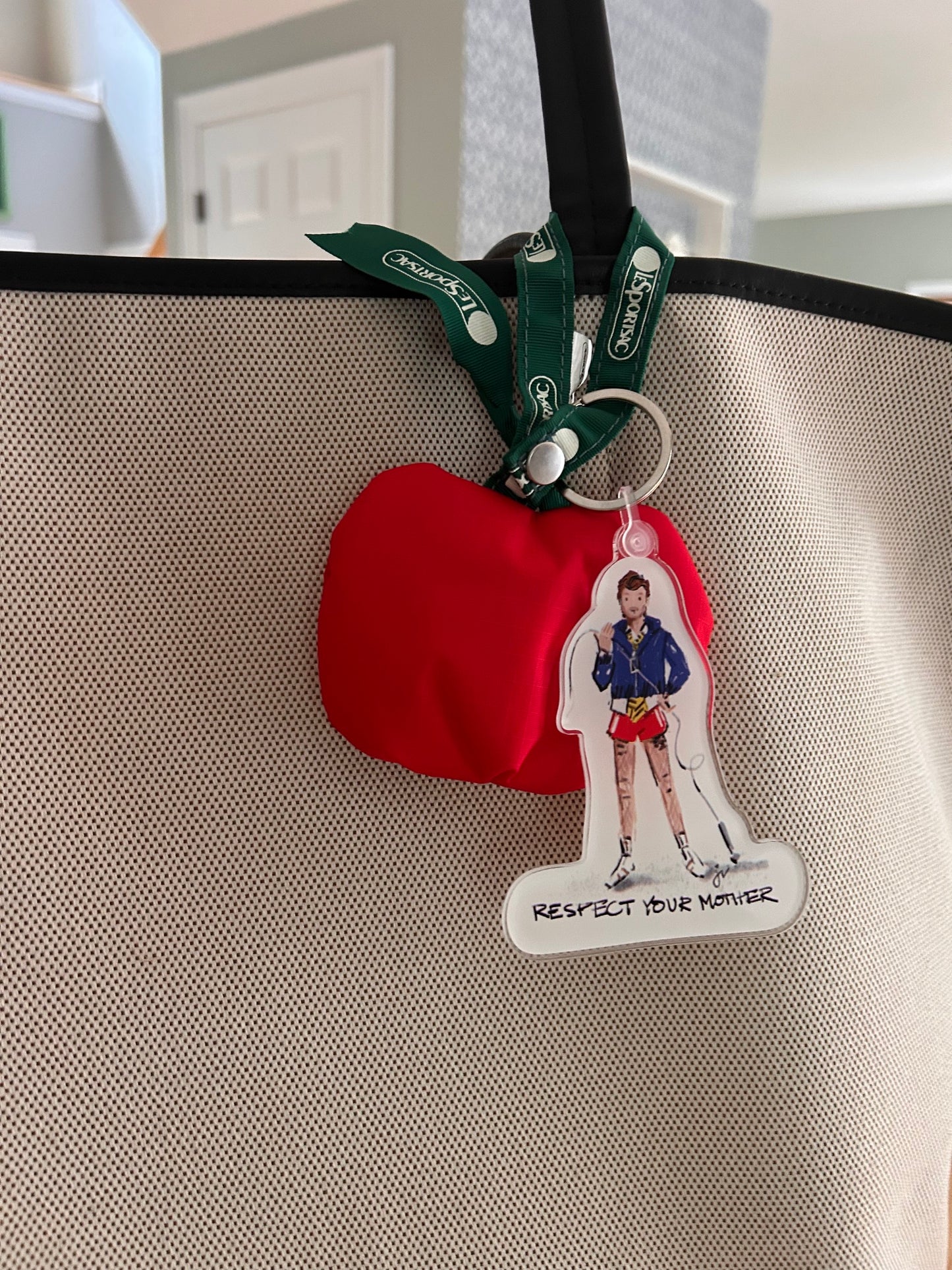 Respect Your Mother Keychain